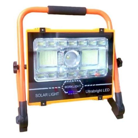 Faro di emergenza lavoro a led 100w ricaricabile pannello solare staffa AB-T27