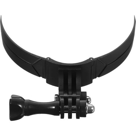 Kit de fixation pour mentonnière de casque de moto, support de casque de moto, kit de fixation pour mentonnière de casque-17.5x11.6cm-Black (1/3)