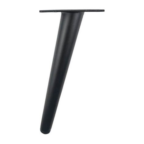 SABIR Pieds de meuble TV, meuble TV, meuble de table à thé et pieds de table, noir, 30 cm (1/3)