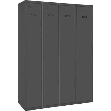 Taquilla 1800x1200x500 SIMONLOCKER PROFESIONAL SINGLE 4/4 300 (1200)AN/AN marca SIMONRACK