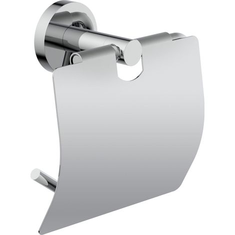 LONDON Toilettenpapierhalter, Chrom, mit Deckel (1/2)