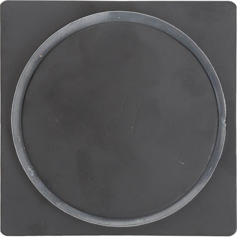 Bonde de sol en acier inoxydable pour douche, version à pédale, avec protection anti-odeurs, système anti-refoulement, activée par la pression.-AquaForge (1/5)