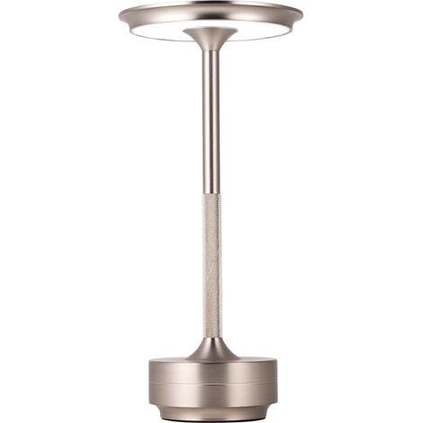 Lampe de bureau rechargeable RGB colorée avec télécommande, batterie 2600 mA, style japonais, pour Ambientec, avec port USB amovible et soucoupe volante. (1/5)