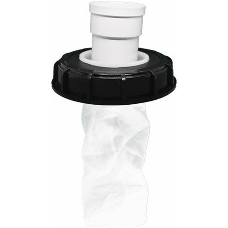 Pr Filtre de couvercle IBC - Filtre à eau de pluie - En nylon lavable - Avec couvercle - 165 mm - 245 mm - Filtre à eau - Accessoire pour réservoir d'eau de pluie (165 mm, vertical) (1/5)