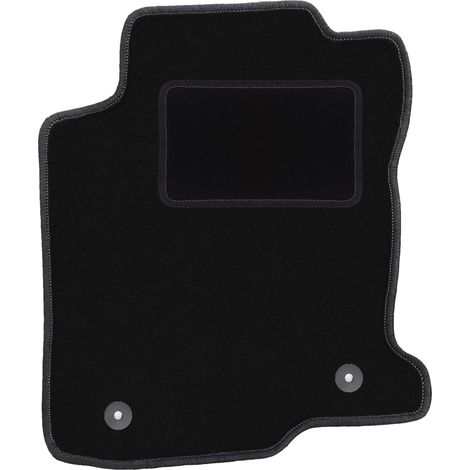 Alfombrilla de conductor negra para: Lexus NX 300H crossover (2014-)