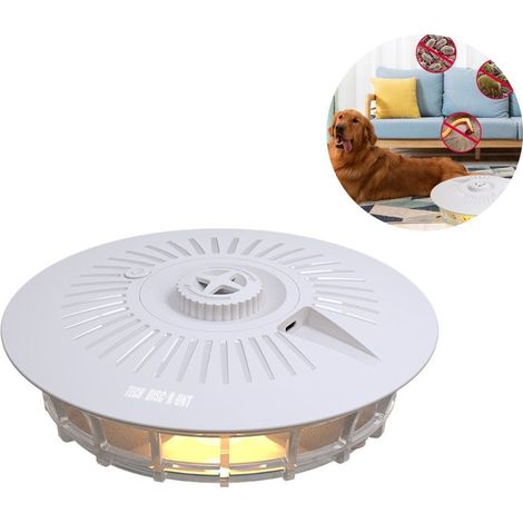 La nouvelle lampe anti-puces - Roame - domestique pour animaux de compagnie piège à puces ne contient pas de pesticides. (1/4)