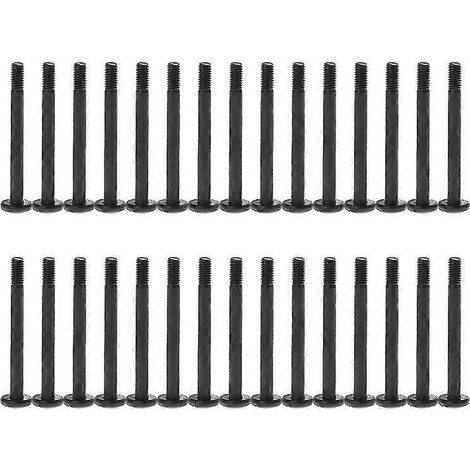 30 vis de fixation pour ventilateur de boîtier et radiateur (légères)-Long screw