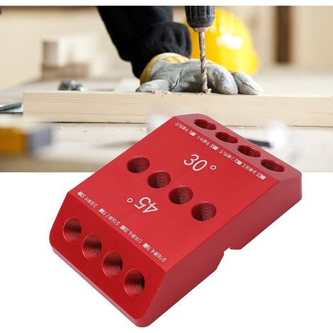 Perforatrice et localisateur de trous multi-angles pour le travail du bois 30°/45°/90° (1/5)