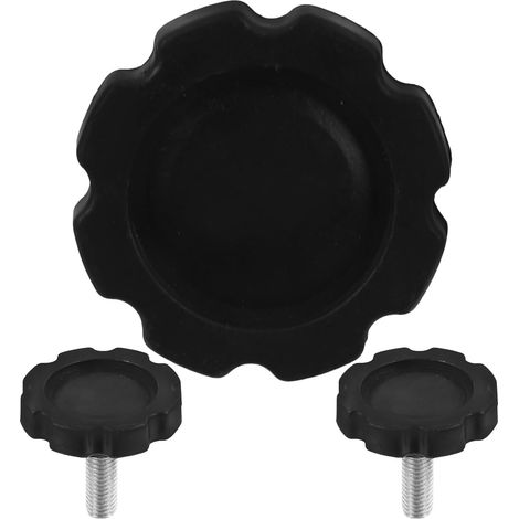 Lot de 3 vis de fixation pour pied de parasol - Vis de serrage M8 de rechange pour pied de parasol - Idéales pour les fêtes sur le jardin et les (1/5)