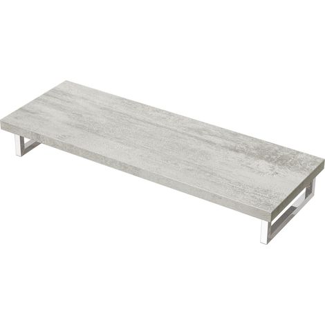 Mai & Mai Mensola Portalavabo 50cmx140cm, Mensola per Lavabi d'Appoggio Mensolone Sospeso per Lavabo