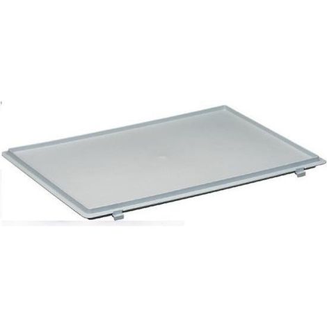 PROVOST - Couvercle à charnières pour bac alimentaire 400 x 300 mm en polypropylène