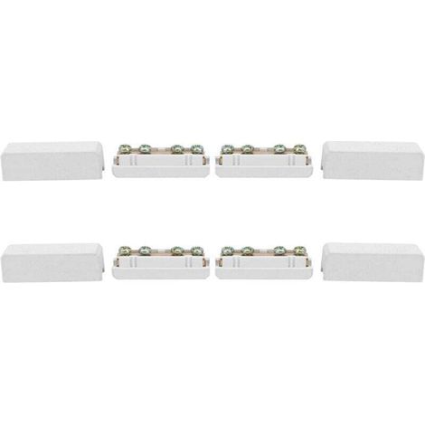 4Pcs I 16 Bloc Bornes à Vis Câble de Jonction 16mm2, Borniers à Vis Isolés Borniers Connecteur de Câble Électrique pour Fil 2.5mm2-16mm2
