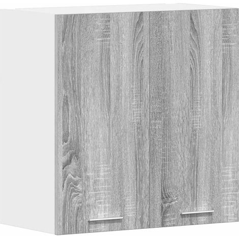 Wandschrank Sonoma grau 60x31x60 cm aus Holzwerkstoff