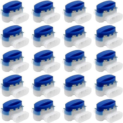 Lot de 20 connecteurs de câble, borniers à gel, connecteurs étanches (1/5)