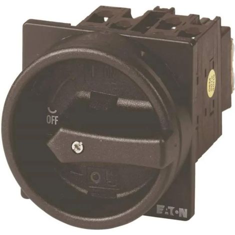 Eaton T0-2-1 EA SVB SW Interruptor con llave 3 polos negro
