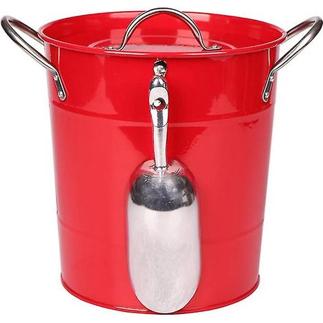 Großer, dickwandiger Eisbehälter für drinnen und draußen - geeignet für Partys und Bierfeste. (1/2)