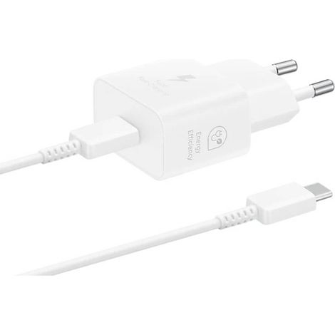 Samsung Caricabatterie Super Fast Charging (25W) con cavo da USB Type-C a USB Type-C (1/5)