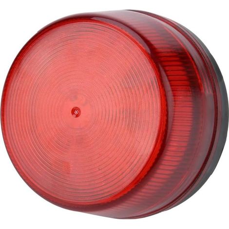Lampe Stroboscopique LED Rouge de Sécurité, Feu Clignotant d'Alarme pour Portail et Entrée, Signal d'Avertissement Lumineux Haute Visibilité (1/5)