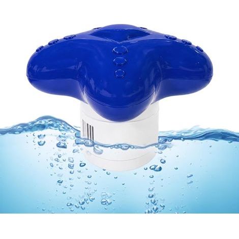 Flotteur de chlore de piscine – Support flottant automatique pour , spa, – pour l'entretien de l'eau, le nettoyage, le spa, la maison, le jardin, l'étang (1/5)