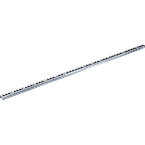 Profil E-Blade S en inox pour caniveaux MEAPARK – Grille à fente en PP recyclé – Drainage rapide et esthétique moderne (1/4)