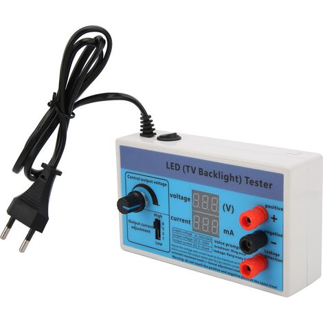 Testeur numérique de puces LED, réglage du courant et de la tension, outil de maintenance des LED, UE 100–240 V (1/5)