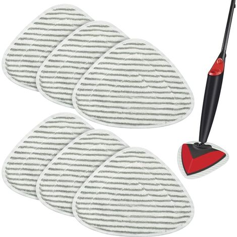 Recharges en microfibre - Compatibles Vileda Steam/Steam Plus - Lavable en machine