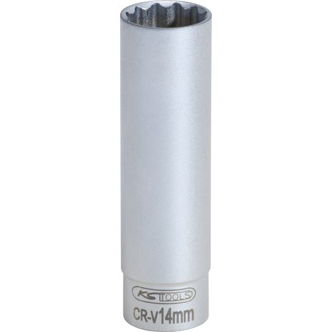 KS Tools - Douille à bougie spéciale à parois fines, 14 mm - 911.3991