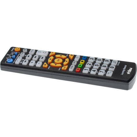 vhbw Mando a distancia universal 3 en 1 reemplaza tipo L336 para televisión Blu-Ray Hi-Fi + Función aprendizaje (1/3)
