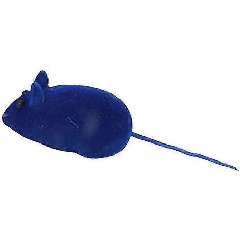 Lot de 5 souris en peluche pour chatons et chats, jouets couineurs, souris floquées réalistes (1/5)