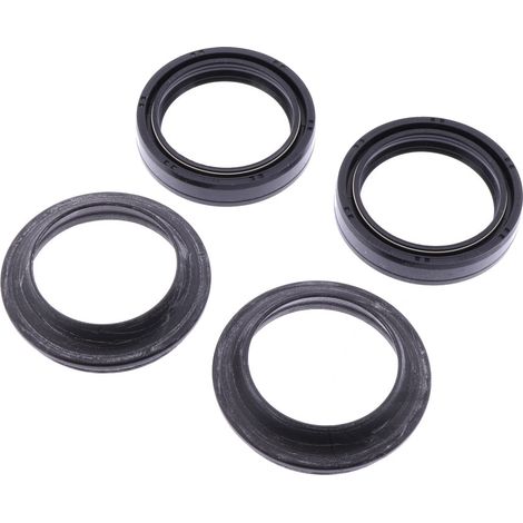 Paraoli forcella anteriore JMP per Showa 41mm con tappi per Aprilia / Buell / Ducati / Harley Davidson / Honda / Kawasaki