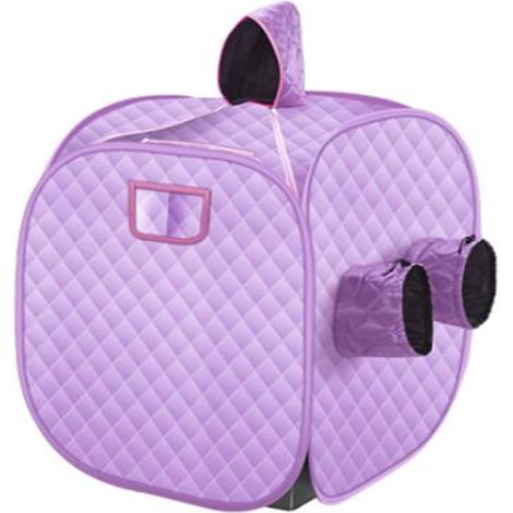 Kit de sauna portatif Tente pliante portative de pièce de station thermale de Sauna de vapeur sans vapeur for une personne ou deux personnes, corps complet de perte de poids amincissant Tente de sauna (1/5)