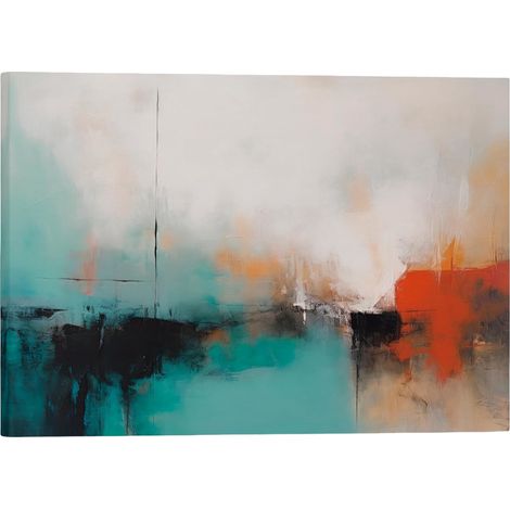 Cuadro de Lienzo para Pared Abstracto Decorativo Moderno 60x90 cm (1/5)