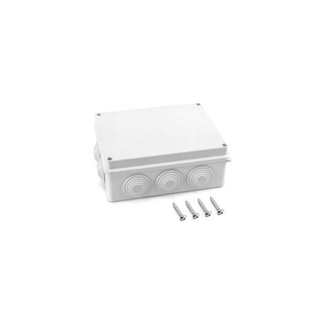 Boite de derivation, IP65 en plastique ABS, etanche exterieur, Blanc, 200 x 155 x 80 mm (1/5)