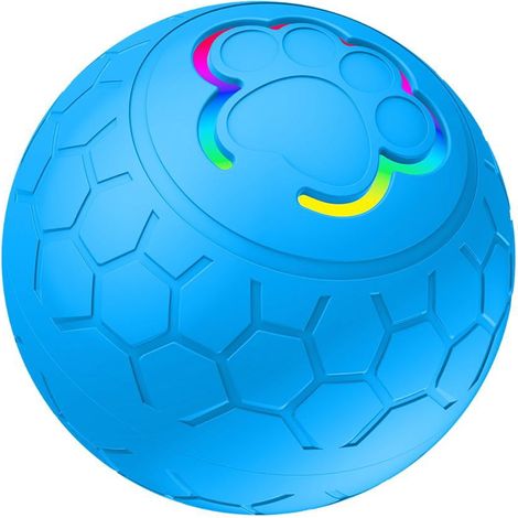 Balle Interactive Pour Chien - Balle Roulante Automatique Rechargeable - 2 Modes Intelligent Et Fou - 5,6 cm - 1 Pièce (1/5)