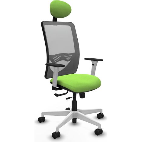 Silla de oficina piqueras y crespo Zulema blanco espuma (1/2)