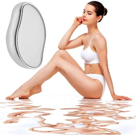 Épilateur pour épilation bras et jambes argenté-AquaForge (1/5)