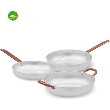 Padella Professionale in Alluminio anche Induzione 32 cm Accademia Mugnano