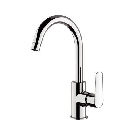 Rubinetto per cucina con bocca alta girevole, modello corto - serie vanity (1/3)
