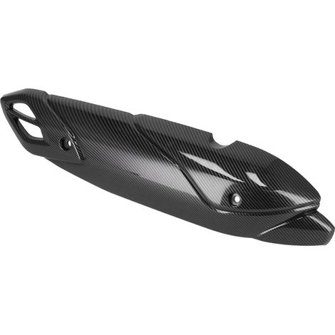 Cache de protection thermique pour pot d'échappement de moto, style fibre de carbone, remplacement pour NMAX155 NMAX125 2020-2021