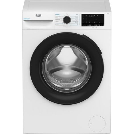 Beko b300 BMW9149DB: Lavatrice 9kg, classe A-30%, 1400giri, linea estetica NX, motore inverter, display touch, porta nera, tecnologia EnergySpin™, funzione vapore