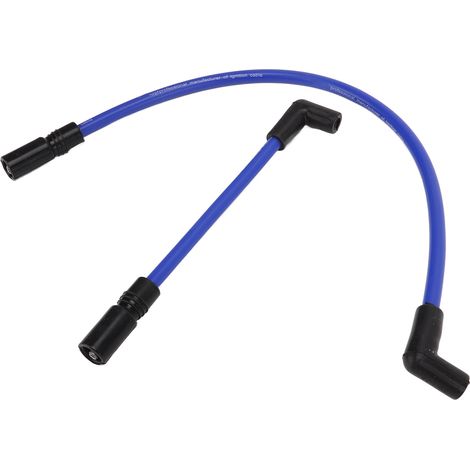 Câbles Bougies Allumage 409RD Fils Ignition Moto Accessoires FXDF FXDL FXDLS FXDB FXDWG (1/5)