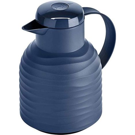 Emsa Samba Wave N4011000 Thermos, 1 Liter, Plastica, Blu Navy (1/5)