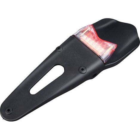 Feux arrière de freinage LED pour moto, feux de garde-boue arrière, feux de plaque d'immatriculation pour moto tout-terrain (1/5)