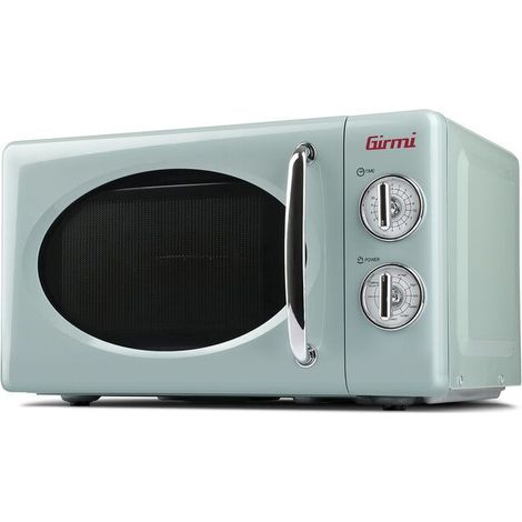 Four à micro-ondes combiné Girmi FM21 à hotte intégrée, 20 L, 700 W, bleu
