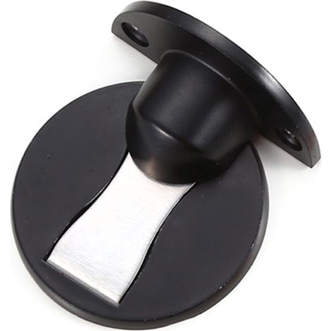 Stop Porte Magnetique - Acier Inoxydable 304 - Pour Ecart Sol Porte 5 à 16 mm - Usage Intérieur Bureau Salle De Bain Chambre - Lot de 2 (1/5)
