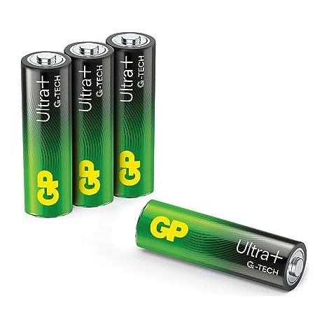 Batterie AA GP alcaline Ultra Plus de 1,5 V, 4 pz. (1/5)