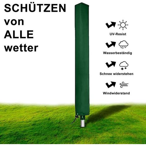 Cette housse pour séchoir à linge rotatif de 180 cm est fabriquée en matériau imperméable 600D de haute qualité (1/4)