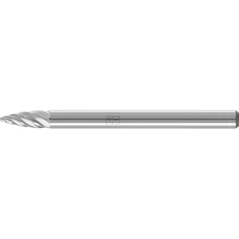 PFERD TOOLS Hartmetall Hochleistungsfrässtift INOX Spitzbogen SPG Ø 03x07 mm Schaft-Ø 3 mm für Edelstahl (1/4)