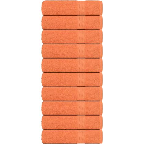 Badetücher FROGN 10 Stk. Orange 100x150 cm 360 g/m² (1/5)