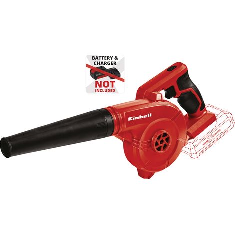 Einhell Souffleur d'atelier sans fil TE-CB 18/78 Li Solo PXC (18V, Vitesse de souffle : 78120 m/h - 15500 trs/min) Livré sans Batterie ni Chargeur